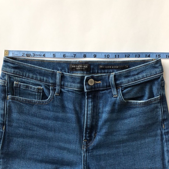 Banana Republic High-Rise Wide-Leg Crop Jeans Size 29 - Picture 7 of 10